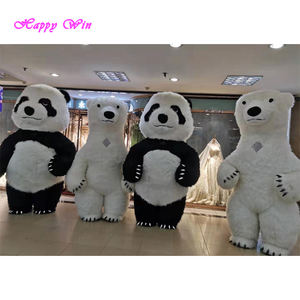 3 M Màu Nâu Và Trắng Inflatable Trang Phục Đi Bộ Linh Vật Polar Bear Costume - Product Image 6