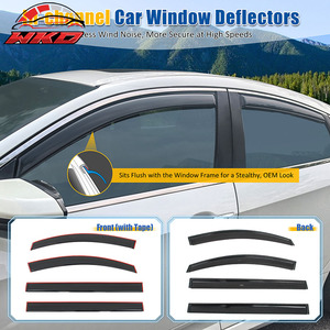 Viseras para Ventanas Interiores de Toyota Sienna 11-20, Parasol Acrílico para Lluvia y Viento - Product Image 2