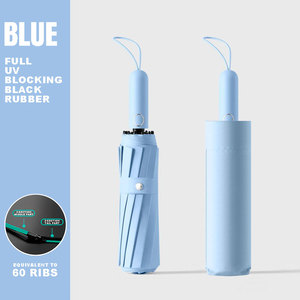 Moda portátil a prueba de viento sol y lluvia paraguas UV escudo resistente al viento - Product Image 4