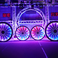 60CM 80CM 1M 1,2 M 1,5 M 2M RGB Efecto de carreras Luz Fondo colorido Luz estroboscópica Led Efecto intermitente Luz para fiesta de escenario