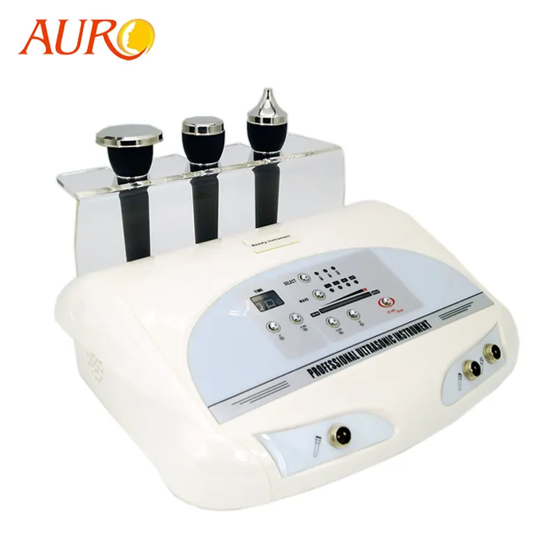 AU-8205 siêu âm mặt massager 3MHz siêu âm đầu dò vẻ đẹp da nâng trẻ hóa da massage cụ