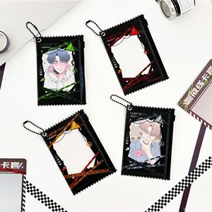 <span class=keywords><strong>Porte</strong></span>-cartes PVC transparent personnalisé de 3 pouces avec ligne de signalisation pour événements professionnels et gestion des visiteurs - Product Image 4