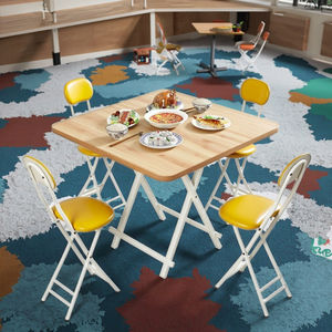 Juego <span class=keywords><strong>de</strong></span> sillas <span class=keywords><strong>de</strong></span> mesa <span class=keywords><strong>de</strong></span> comedor plegables duraderas con patas <span class=keywords><strong>de</strong></span> acero <span class=keywords><strong>para</strong></span> alquilar, fuertes y confiables <span class=keywords><strong>para</strong></span> uso en comedor o restaurante - Product Image 5