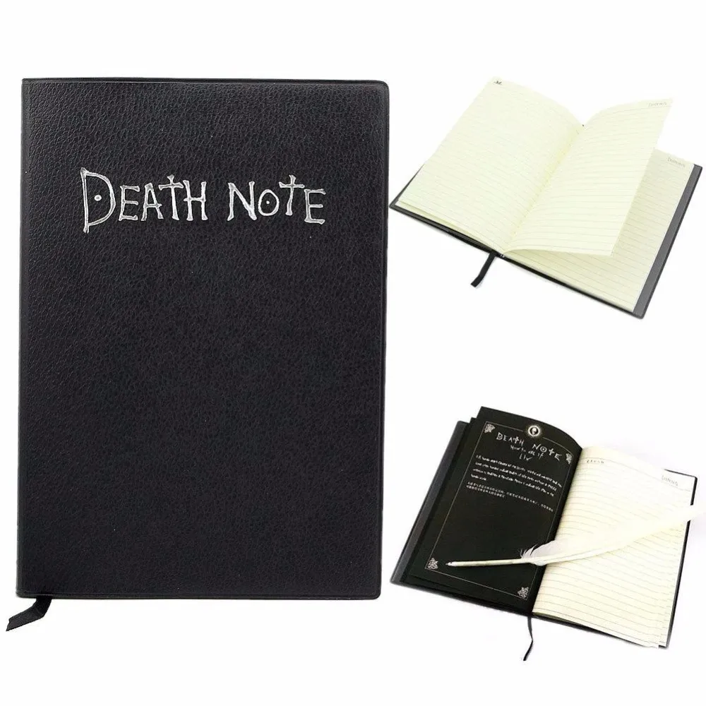 Senza Penna Della Piuma Grande Formato Più Popolare Death Note Per Gli Studenti Libro Notebook Anime Anime Death Note