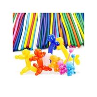 Ballons à modeler longs et flexibles en caoutchouc, multicolores, en latex, pour le modelage créatif, jouet cadeau DIY