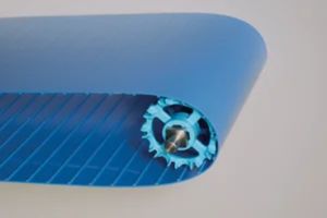 Gıda üretimi şeker pancarı için mavi PU TPU gıda sınıfı konveyör kemer - Product Image 2