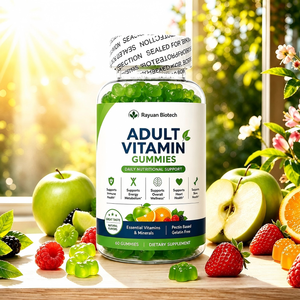 Fournisseur d'usine – Gommes multivitaminées avec <span class=keywords><strong>Vitamine</strong></span> D3, Zinc, <span class=keywords><strong>Fer</strong></span>, Calcium, Magnésium, Vitamines C, <span class=keywords><strong>B12</strong></span>, Complexe B <span class=keywords><strong>et</strong></span> Oméga 3 - Product Image 1
