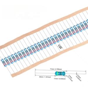 カーボン皮膜抵抗器 金属皮膜抵抗器 2 4.7 10 22 100 220 330 470 1K 4.7K 15K 47K 68K 220K 470K 1W 1% - Product Image 1