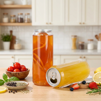 Boîtes en plastique de 500 ml scellées de qualité alimentaire pour animaux de compagnie, faciles à ouvrir, avec couvercles