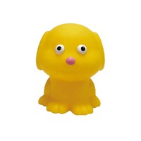 Jouet couineur en vinyle jaune de haute qualité, facile à mâcher, sûr et fiable pour chiens, fabriqué en Chine, excellent divertissement pour animaux de compagnie