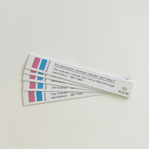 Tarjeta Indicadora Química de Esterilización EO Clase 4 KC2160 ISO 11140-1 16x100mm Caja de 200 Piezas - Product Image 2