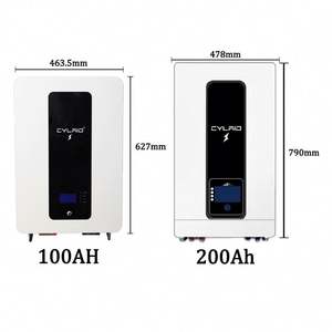 Cylaid 48V 100Ah/200Ah Lithium Ion <b>UPS</b> Wall Battery Pack for Home Energy Storage 5KW/10KW Solar <b>Power</b> System 48V Lifepo4 Home - Product Image 5