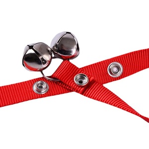 समायोज्य कुत्तों के लिए दरवाजे की घंटी घंटी और धातु की घंटी के साथ संचार उपकरण - Product Image 2