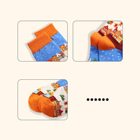 Chaussettes tubulaires en coton personnalisées avec logo jacquard 3D, style Noël, pour hommes, respirantes et anti-transpiration, prix usine, faible MOQ