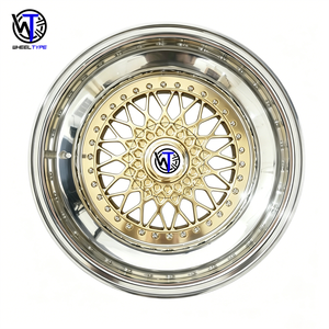 Jantes forgées en trois parties 5X120 5X130 Rines 4X100 5X112 Classic Jante Custom 2 3 Piece Wheel pour BMW <span class=keywords><strong>TT</strong></span> <span class=keywords><strong>RS</strong></span> Lamborghini Porsche - Product Image 3