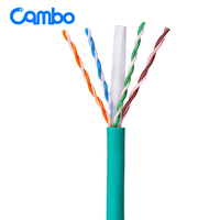 Cable Cat6 de Alta Calidad de 305m para Cámaras CCTV con Información Integrada