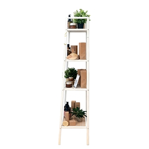 Minimalistic Metal Skincare Products Display Racks Floor-<b>standing</b> with <b>Shelves</b> Cosmetic Showcase Multi-tier Display Stand - Product Image 5