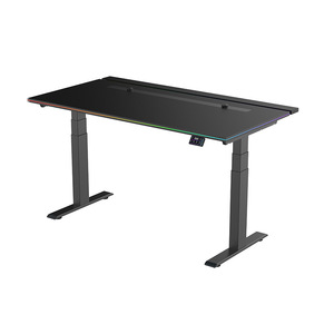 Cao cấp S Mô Hình Chơi Game Bàn Đầy Màu Sắc Cạnh Dải Máy Tính Để Bàn Máy Tính Nhà Thông Minh Có Thể Điều Chỉnh Chiều Cao Văn Phòng Bàn - Product Image 1