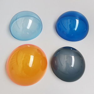 Acrylic nhựa màu Bìa khuếch tán tròn hình bán nguyệt Trần Đèn bóng râm PMMA Skylight - Product Image 2