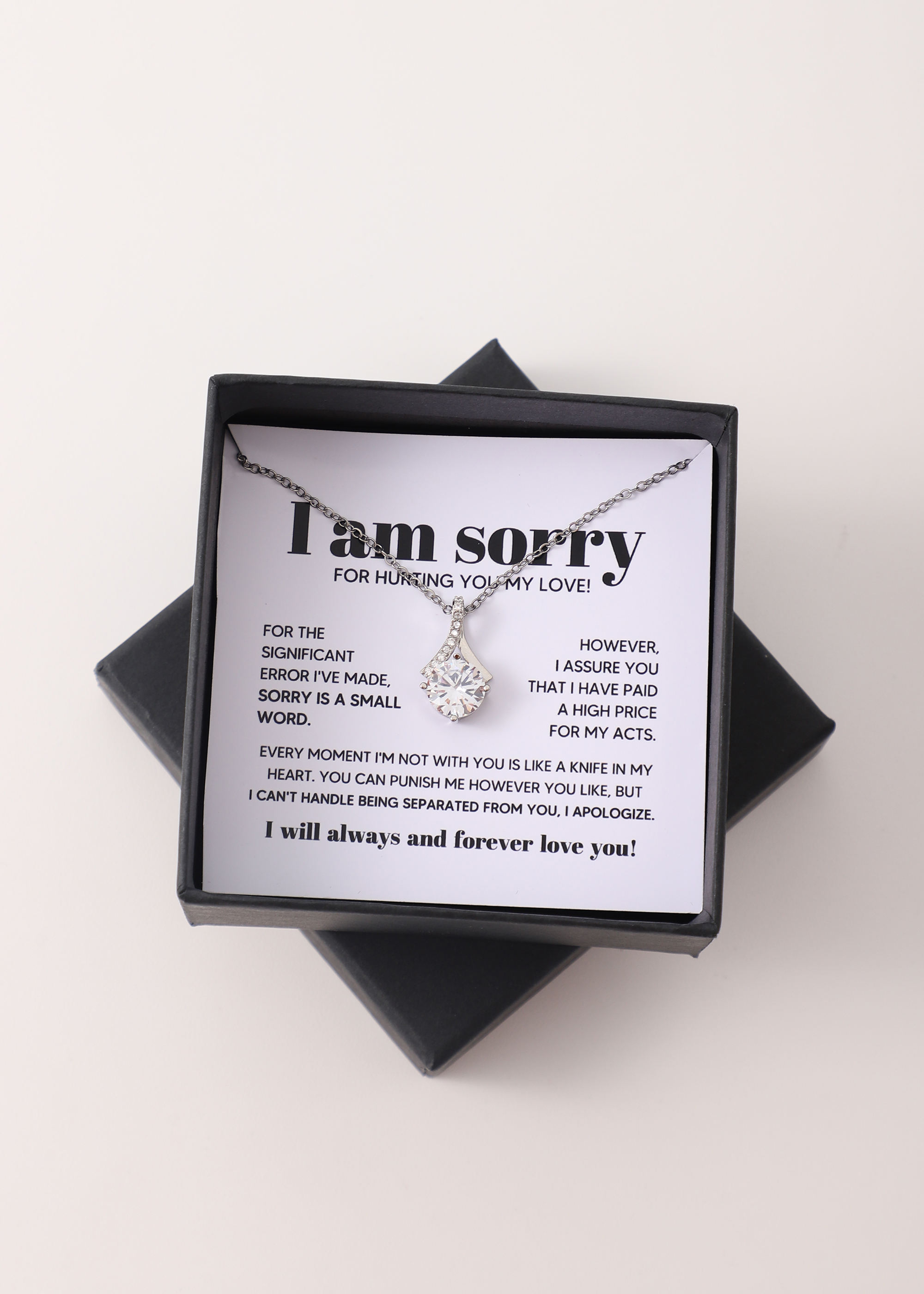 Necklace + Card Gift Box