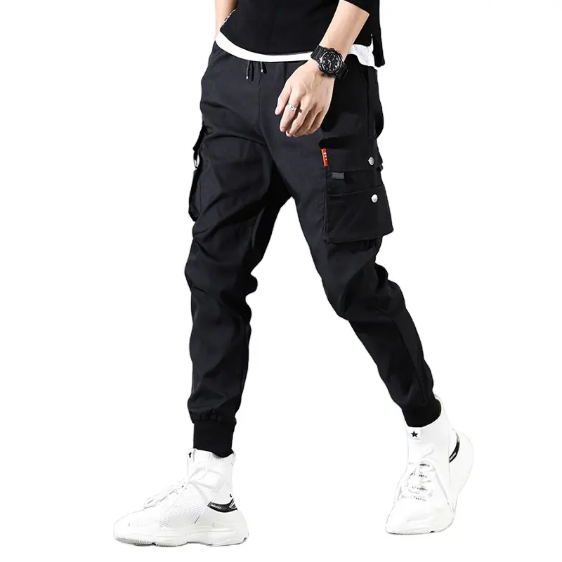 2022 Autumn Cargo Pants Multiple Pockets Trousers Men Hip Hop Harem Pants Sports Trouser Casual Jogger Sweatpants