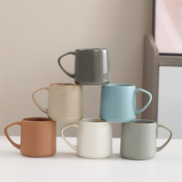 Tasses à café en porcelaine en gros, tasses de petit-déjeuner pour couple, style nordique, compatibles micro-ondes, écologiques, pour la maison et le bureau, transfrontalier