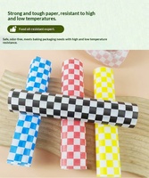 Maßgeschneidertes Lebensmittelechtes Umweltfreundliches 100% Frischfaser-Einwickel- und Einlegepapier für Hamburger Sandwiches Pommes Frites Pizza Snacks