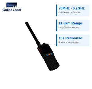 1,5 km bereik anti-drone afstandsbedieningssignaaldetector, draagbaar & polsbandbaar UAV-detectieapparaat met 2,0 inch scherm, duurzaam - Product Image 1