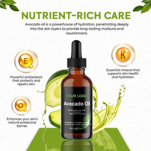 Aceite de Aguacate de Marca Propia de 4oz <span class=keywords><strong>para</strong></span> el Crecimiento del Cabello, Aceite de Aguacate Crudo 100% Puro Prensado en Frío <span class=keywords><strong>para</strong></span> el Cuidado de la Piel, el Cabello y las <span class=keywords><strong>Uñas</strong></span>, y Masajes Corporales - Product Image 2