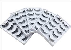 F810 F820 F830 F840 F850 G800 Prix de gros usine 5 modèles 5 paires de <span class=keywords><strong>cils</strong></span> naturels <span class=keywords><strong>faux</strong></span> <span class=keywords><strong>cils</strong></span> 5 paires - Product Image 2