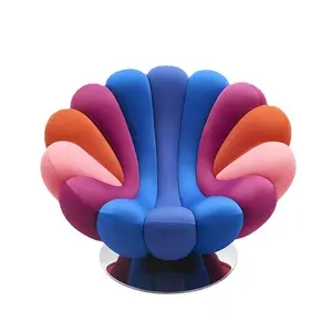 Italiaanse Creatieve Anemone Giovannetti Enkele Fauteuil Moderne Minimalistische Woonkamer Leisure Lui Draaistoel