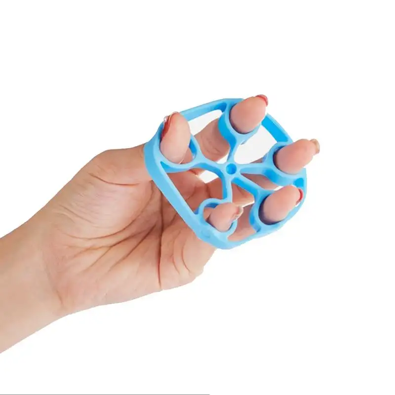 Offre Spéciale jouets pour les doigts exercice d'étirement de la main bande de résistance entraîneur de doigts en silicone poignée de la main