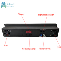 Profesional 5 Mata Matriks Antik Cahaya Rgb Dmx Led 5*30W Rgb 3in1 Cob Par Cahaya Led Matriks Cahaya