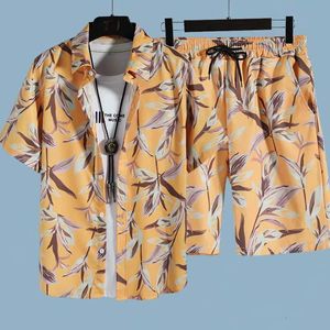 Pakaian pantai cepat kering pria, pakaian pantai bercetak kasual musim panas untuk pria - Product Image 3