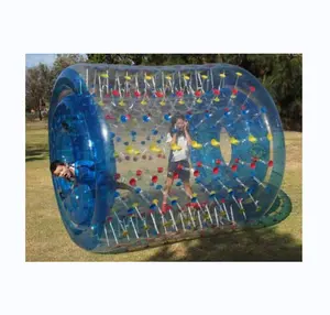 다채로운 재미있은 물 공원 뜨 게임 회전 바퀴 판매를 위한 팽창식 물 롤러 공