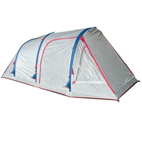 Tente de camping gonflable à double paroi, 1 salon, 1 chambre, bon prix, pour le camping