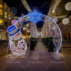 Arco de Navidad LED Grande para Decoración de Centros Comerciales, Calles, Plazas Comerciales y Proyectos de Exhibición Comercial Temporal - Product Image 3