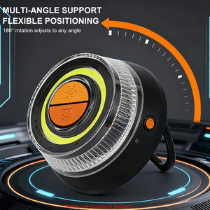 ไฟฉุกเฉินสำหรับรถยนต์ V16 2 โหมด รุ่นใช้แบตเตอรี่ ไฟแฟลชแบบเหนี่ยวนำ ไฟเตือนความปลอดภัย - Product Image 6