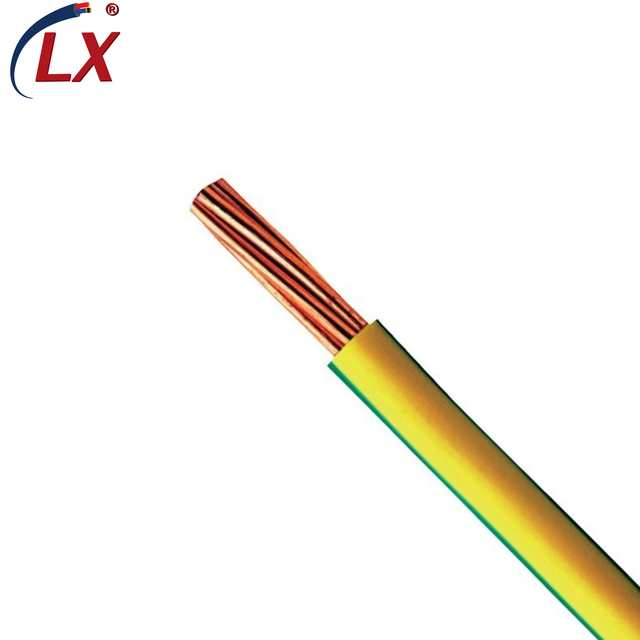 450/750V H07V-U H07V-R Green Copper Solid PVC Insulation Round Single-core Electrical Wire for Electronic Appliances