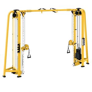 Polea de gimnasio comercial pila de peso de ejercicio multifunción Pin <span class=keywords><strong>Select</strong></span> máquina cruzada de cable de acero - Product Image 4