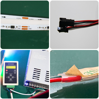 Vente en gros, vente en gros, bande lumineuse LED COB dynamique numérique intelligent SPI Pixel rvb Flexible jardin bâtiment éclairage de scène