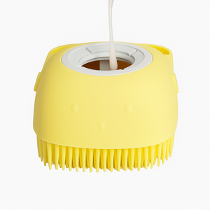 Sikat pijat perawatan kucing anjing besar anak anjing kamar mandi aksesori hewan peliharaan tahan air plastik keamanan lembut untuk anjing kucing - Product Image 3