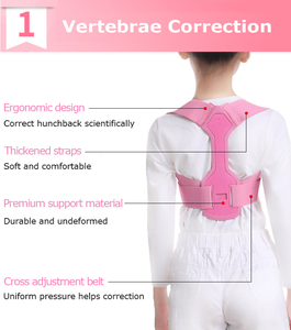 Corrector de Postura Ajustable de Alta Calidad para Niños, Cinturón de Soporte Lumbar, Corsé Ortopédico Infantil - Product Image 3