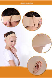Fascia per il Viso Personalizzabile con LOGO, Ecologica in Cotone, Morbida e Traspirante, per Sollevamento e Rassodamento del Doppio Mento - Product Image 4