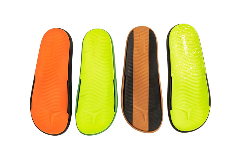 Custom Logo Double Hardness Summer Flat Lettered Sandals Slippers Men