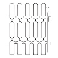 Nouvelle barrière pliable moderne en métal pour animaux de compagnie, barrière anti-chats, barrière pour chiens, barrière intérieure et extérieure pour la maison, l'escalier et l'entrée