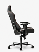 Chaise de bureau gaming ergonomique haut de gamme en cuir PU moderne avec accoudoirs 3D réglables, fonction inclinable et hauteur réglable à 4 niveaux (vérin à gaz)