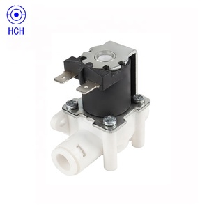Nhựa 1/4 điện <span class=keywords><strong>solenoid</strong></span> Van điều khiển đầu vào 12 24VDC nước DC 36VDC 110VAC 220VAC 50/60Hz OEM - Product Image 3