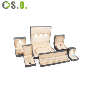 Custom OEM ODM Imitation Leather Paper Drawer <b>Jewelry</b> Box Manufacturer Velvet Insert Fine Jewellery Storage Container - Product Image 4