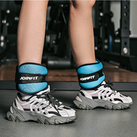Accessoires de fitness pour la salle de sport, entraînement sportif, poids réglables pour les chevilles et les poignets - Nylon écologique, 4,40 à 11 lb par paire pour la musculation